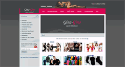 Desktop Screenshot of gina-gino.sk